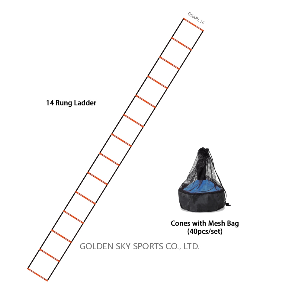 Speed Agility Ladder-Cone Set-GSAPLS14-1
