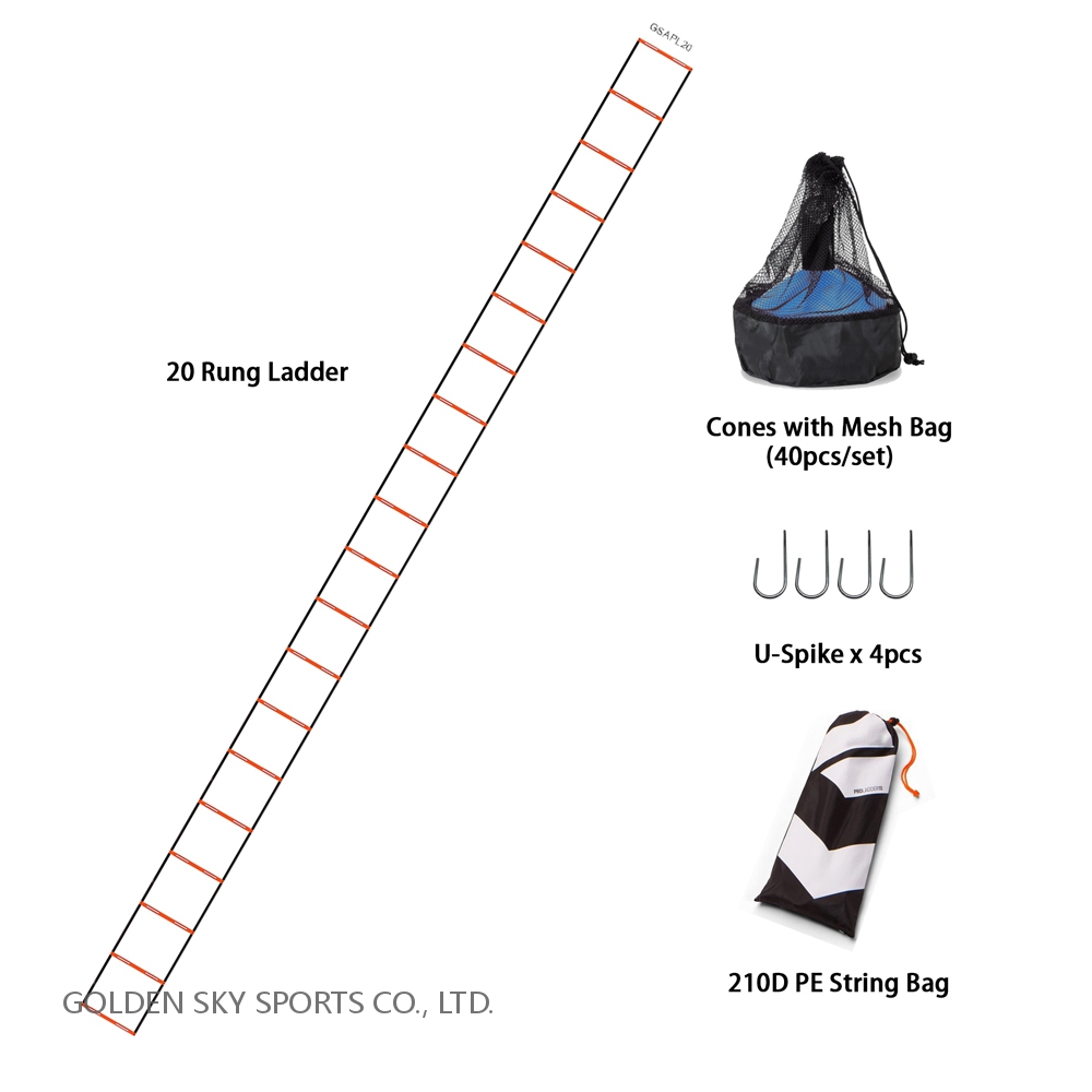 Speed Agility Ladder-Cone Set-GSAPLS20