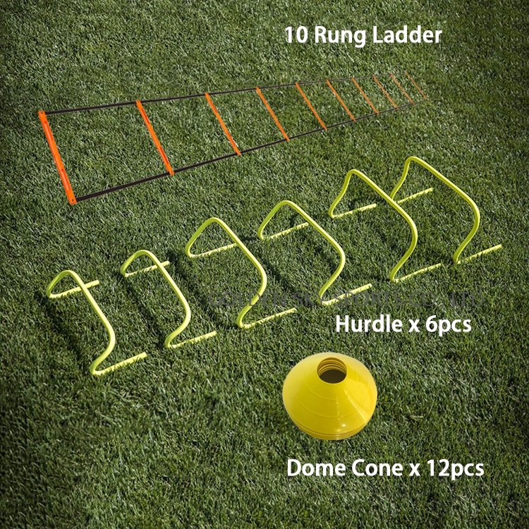Speed Agility Ladder-Cone-Hurdle Set - GSLHCS-10